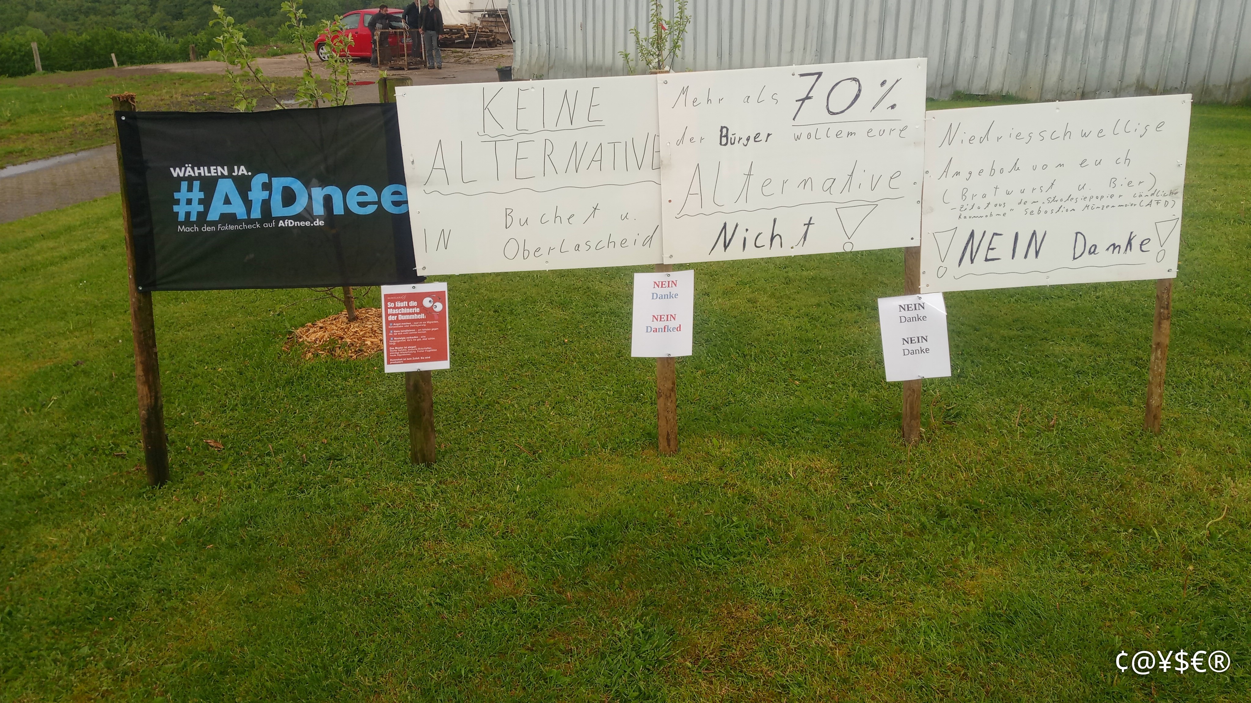 NEIN-Danke-Plakate NEIN-Danke-Plakate